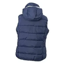 Damenweste maritim JN1075, navy-blau/weiß, Größe XL - navy - XL