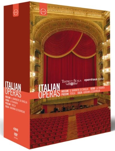 CILEA, PUCCINI, ROSSINI, VERDI (4 DVD Box) - Italienische Opern zum Sonderpreis (Neu differenzbesteuert)