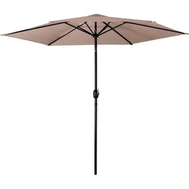 OEM Faltbarer Gartenschirm Ø 300 cm Beige