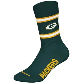 NFL Socken, 3er Pack Stretch-NFL 3Pack Crew Socks bunt|gelb 39/42