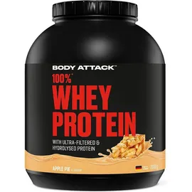 Body Attack 100% Whey Protein Apfelstrudel Pulver 2000 g