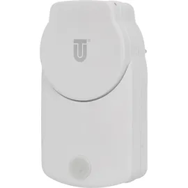 Smart-Home-Steckdose IP44 Weiß 1 St.