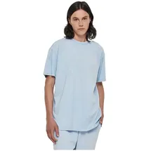 URBAN CLASSICS Heavy Oversized Acid Wash Kurzarm-T-Shirt Batlic Blue 4XL Regular