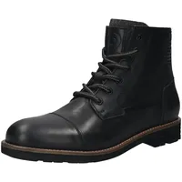 Bugatti Herren Schlupfstiefel, Männer Stiefel Kaltfutter,uebergangsschuhe,flacher absatz,kaltgefüttert,boots,schwarz (1000),43 EU/EU