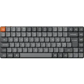 Keychron K3 Max QMK/VIA Mechanische Tastatur, grau,