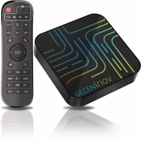 GECENinov Android TV Box, Smart TV Box 10.0, 2 GB RAM 16 GB ROM, hochauflösende 6K Streaming TV Box, TV Box mit H616 CPU, unterstützt 2,4 G/5 G Dual WLAN, Bluetooth 5.0 und 10/100 M Ethernet
