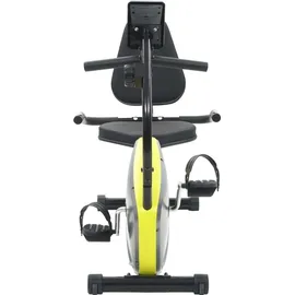 vidaXL Magnetisches Sitz Ergometer grau/gelb