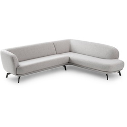 leolux Ecksofa Flint Stoff Blanc