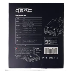ToolkitRC Q6AC Ladegerät – AC/DC Multifunktions-Ladegerät mit bis zu 1000 W