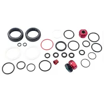 RockShox Fahrrad-Service Kit 200 Std/1 Jahr für 35 mm Gabeln - Silber