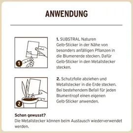 substral® naturen® Naturen Bio Gelbstecker Insektenvernichter 15 Stück