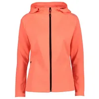CMP Woman Jacket FIX Hood red fluo (C649) 34