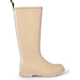 SUPERGA - Damen-Regenstiefel aus Gummi mit Schriftzug - Nummer 37 - Beige - 37