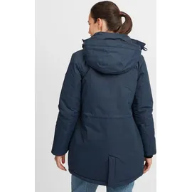 Oxmo Wintermantel Parka Mantel mit Kapuze - Blau / XS