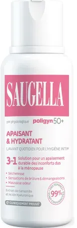 Saugella Poligyn 50+ Tägliche Intimwaschlotion Beruhigend Und Feuchtigkeitsspendend 250ml