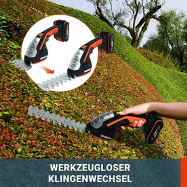 Worx WG801E.91 Batteriebetriebene Mehrzweckschere