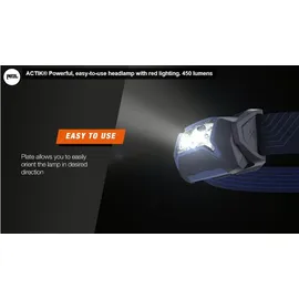 Petzl Actik rot E063AA03 Stirnlampe
