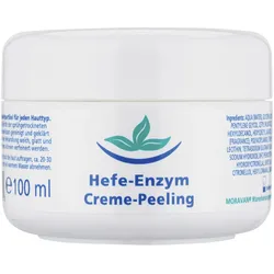 MORAVAN Hefe-Enzym Creme-Peeling, 100 Milliliter