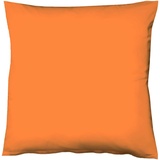 fleuresse Colours Interlock Jersey Kopfkissenbezug | orange - 80x80 cm