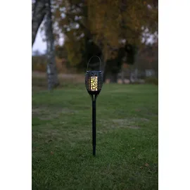 Star Trading Solarleuchte Kunststoff 9,5x42 cm 1 LED schwarz