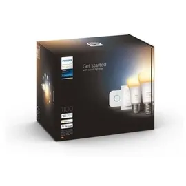 Philips Hue White Ambiance E27 1100 lm Starter-Set 8 W 2 Stk. + Dimmschalter
