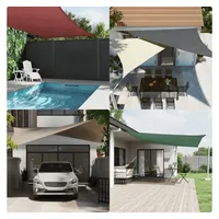 VidaXL Sonnensegel Oxford-Gewebe Rechteckig 6x8 m Terrakottarot