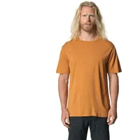 Houdini Activist Kurzarm-t-shirt - Golden Brown - XL