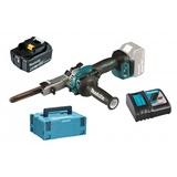 Makita DBS 180 RT1J Akku Bandfeile 18 V 9 x 533 mm Brushless + 1x Akku 5,0 Ah + Ladegerät Makpac