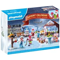 PLAYMOBIL 71472 Advent Kalender Weihnachten Markt Spielset 4-10 Jahre