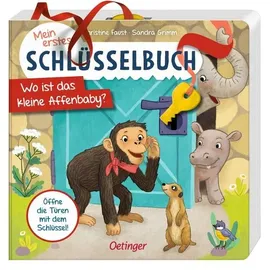 Verlag Friedrich Oetinger GmbH Mein erstes Schlüsselbuch. Wo ist das kleine Affenbaby?