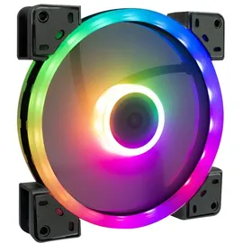 Inter-Tech Argus RS-141 RGB - Gehäuselüfter - 140 mm