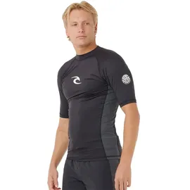 Rip Curl Waves UPF Perf Short Sleeve black L
