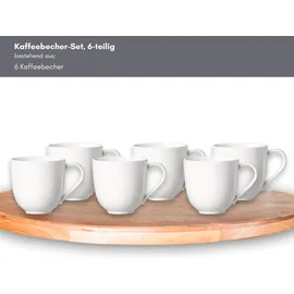 Ritzenhoff & Breker Skagen Kaffeetasse 0,44 l Weiß 6 St.