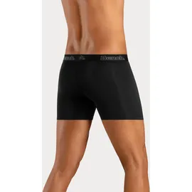 BENCH Langer Boxer Boxershorts blau S 4er Pack