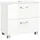 WELLTIME Waschbeckenunterschrank WELLTIME "Ravenna", weiß (weiß, weiß), B:60cm H:59cm T:35cm, Schränke, Waschbeckenunterschrank, Breite 60 cm, mit Soft-Close-Funktion