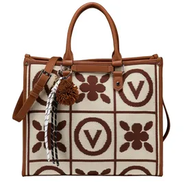 Valentino Tyle Shopper Polyamid Brown