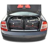 KJUST Kofferraumtaschen 5 stk kompatibel mit SKODA SUPERB LIMOUSINE I 2001-2008