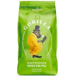 GORILLA Kaffeehaus Kaffeebohnen mild 1,0 kg