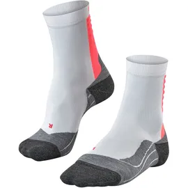 Falke Achilles Damen Laufsocken 1 Paar Weiß/Neon Rot 39-40