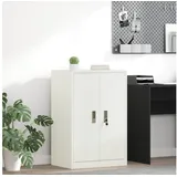 vidaXL Aufbewahrungsschrank Weiß 60 x 40 x 90 cm Stahl
