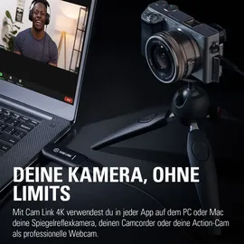 Elgato Cam Link 4K Capture Card Schwarz PC