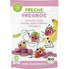 Erdbär Freche Freunde Freche Freunde Smoothie-Chips Banane, Apfel, Erdbeere mit Joghurt ab 3 Jahren