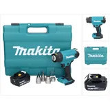 Makita DHG 181 T1K Akku Heißluftgebläse 18 V 150 - 550°C + 1x Akku 5,0 Ah + Koffer - ohne Ladegerät