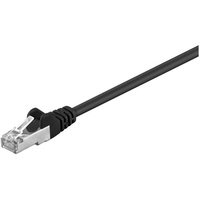 Goobay CAT 5e Patchkabel, F/UTP, Schwarz