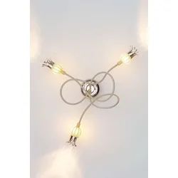 serien lighting Poppy Wandleuchte mit 3 Armen 3 Arme | beige | keramikfarben