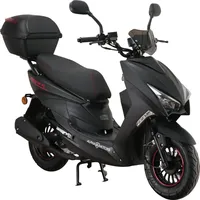 Alpha Motors Speedstar FI 50 ccm 3,0 PS 45 km/h mattschwarz inkl. Topcase