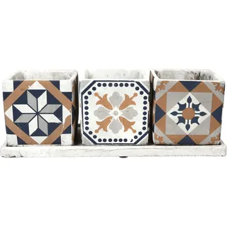 Übertöpfe Portugal 3er-Set | Esschert Design BV | Gartendekoration | Garten ...