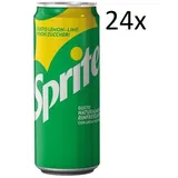 24x Sprite Limone Lime Zitronengetränk Limette 330ml kohlensäurehaltiges Getränk