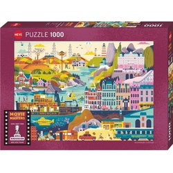 HEYE Puzzle Anderson Films, 1000 Puzzleteile, Made in Germany bunt