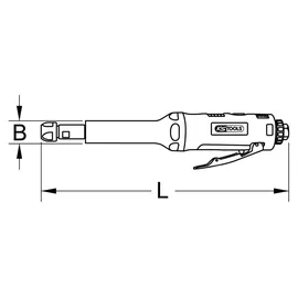 KS Tools Langschaft Stabschleifer Druckluft 515,5415